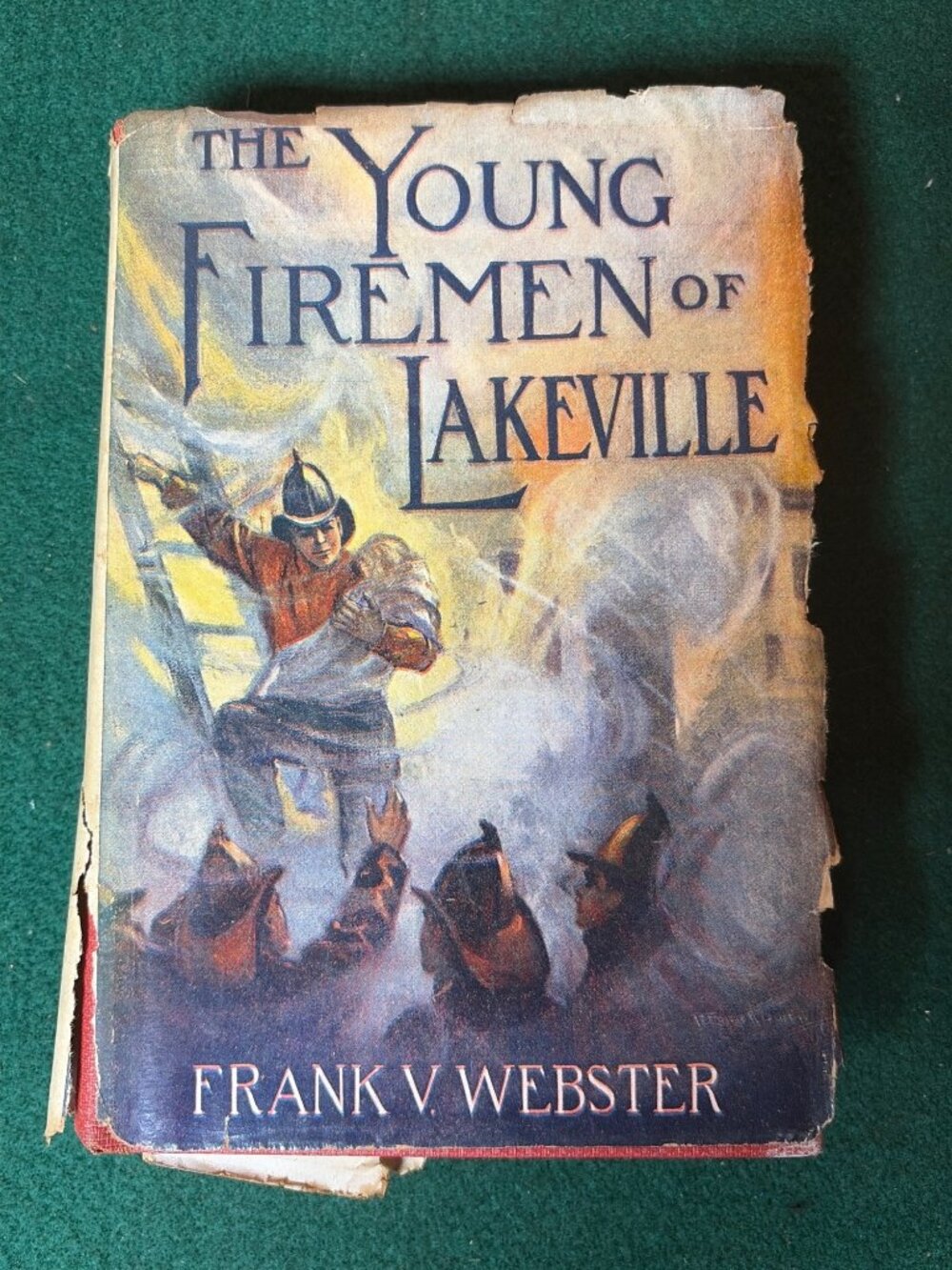 The Young Firemen Of Lakeville By Frank V. Webster 1937 Hardcover Illustrated